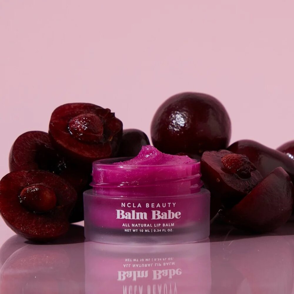 NCLA Beauty Sugar Sugar & Balm Babe Set in Black Cherry